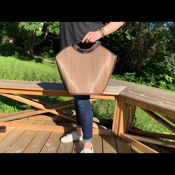 Tight-Weave Natural Fibre Tote - Picture 6 of 6